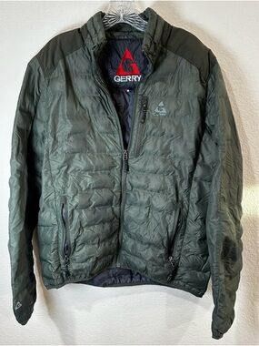 Gerry Weber Men’s Olive Quilted Insulated Jacket size M